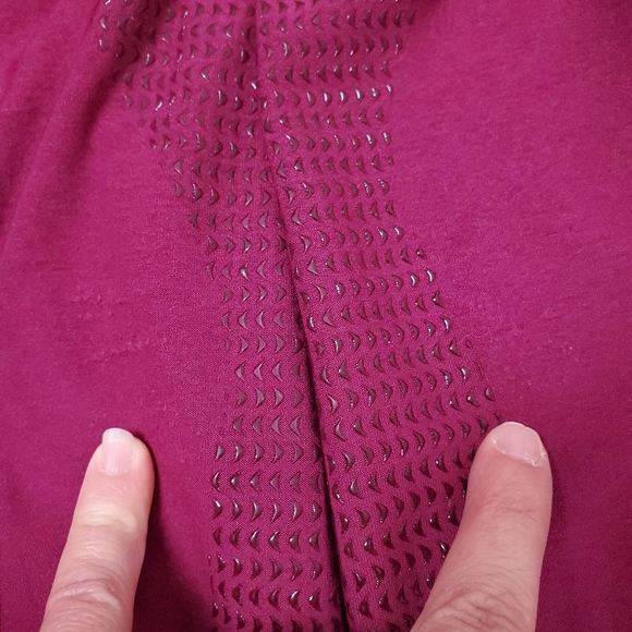 PIPER magenta equestrian tight riding stretch pant - Picture 7 of 7